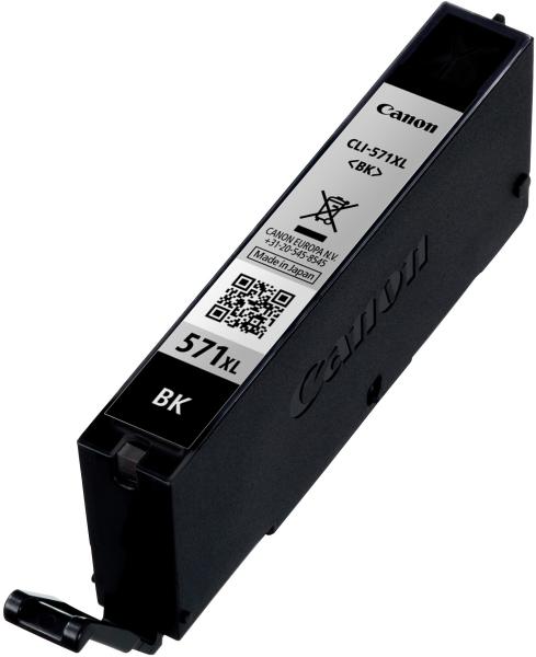 Canon tintenpatrone xl schwarz cli-571xlbk pixma mg5750 11ml - Canon-cli-571xlbk-4549292032840-03.jpg