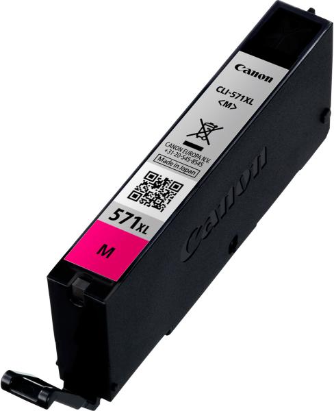 Canon tintenpatrone xl magenta cli-571xlm pixma mg5750 11ml - Canon-cli-571xlm-4549292032871-02.jpg