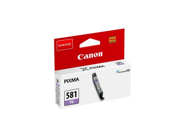 Canon tintenpatrone photo blau cli-581pb pixma ts8150/ts9150 5.6ml - Canon-cli-581pb-4549292087123-02.jpg