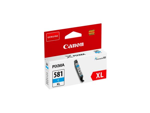 Canon tintenpatrone xl cyan cli-581xlc pixma ts6150/ts8150 8.3ml - Canon-cli-581xlc-4549292087017-03.jpg