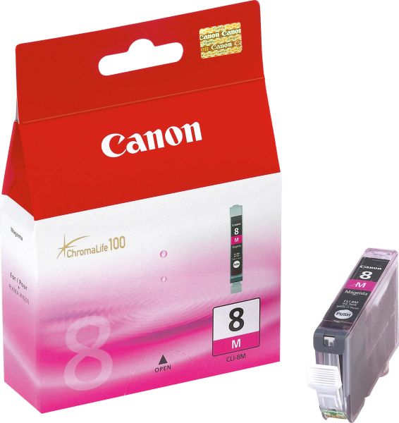 Canon tintenpatrone magenta cli-8m pixma ip 5200 13ml - Canon-cli-8m-4960999272702