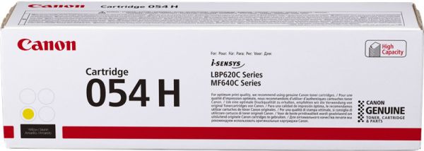 Canon toner-modul 054h yellow crg 054 yh lbp621/mf641 2300 seiten - Canon-crg-054-yh-4549292124484