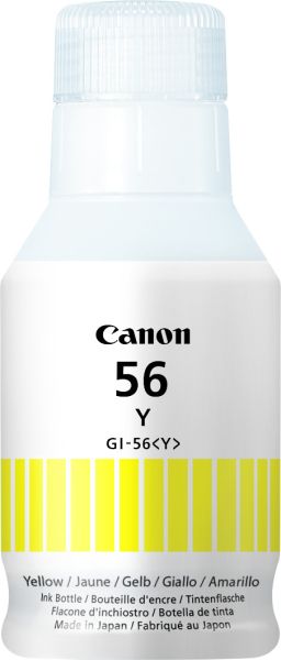 Canon tintenbehälter yellow gi-56y gx6040/g7040 14'000 seiten - Canon-gi-56y-4549292169096