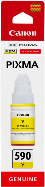 Canon tintenbehälter yellow gi-590y pixma g1500/g2500/g3500 70ml - Canon-gi-590y-4549292074758