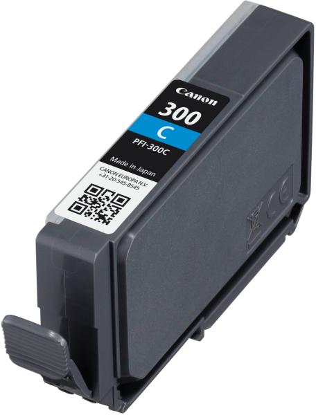 Canon tintenpatrone cyan pfi-300c ipf pro-300 14.4ml - Canon-pfi-300c-4549292158847-02.jpg