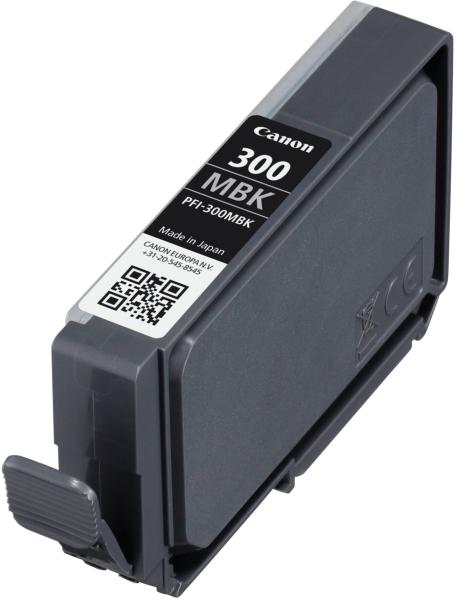Canon tintenpatrone matte schwarz pfi-300mbk ipf pro-300 14.4ml - Canon-pfi-300mbk-4549292158656-02.jpg