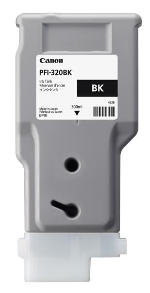 Canon tintenpatrone black pfi-320bk ipf tm 200/305 300ml - Canon-pfi-320bk-0013803303056