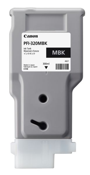 Canon tintenpatrone matte black pfi-320mbk ipf tm 200/305 300ml - Canon-pfi-320mbk-0013803303049
