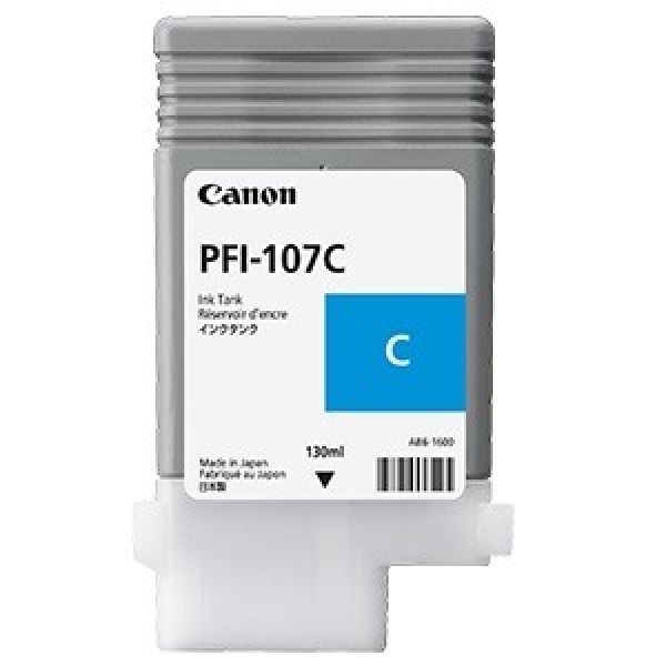 Canon tintenpatrone cyan pfi107c ipf 680/685 130ml - Canon-pfi107c-4960999910956