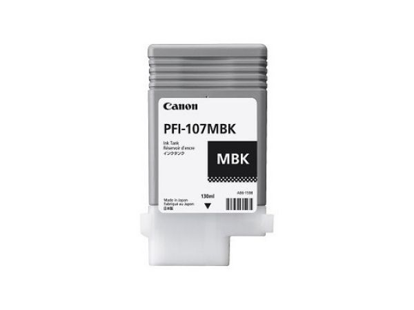 Canon tintenpatrone matt schwarz pfi107mbk ipf 680/685 130ml - Canon-pfi107mbk-4960999910932