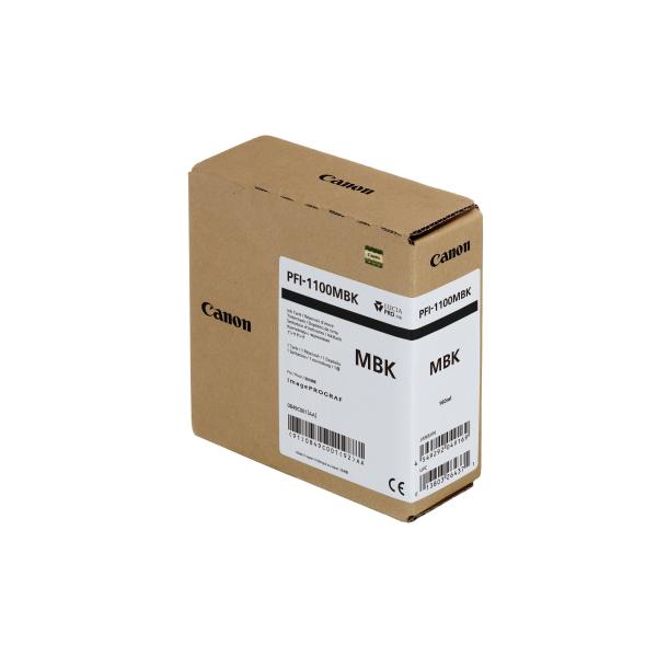 Canon tintenpatrone matt schwarz pfi1100mb ipf pro-2000/pro-6000s 160ml - Canon-pfi1100mb-4549292049169
