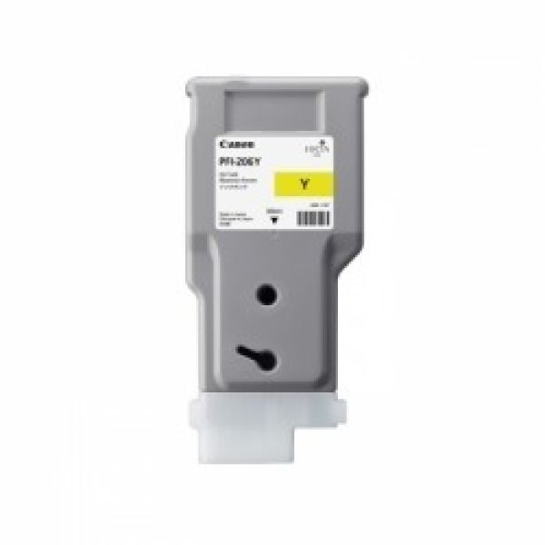 Canon tintenpatrone yellow pfi206y ipf 6400/6450 300ml - Canon-pfi206y-4960999787565