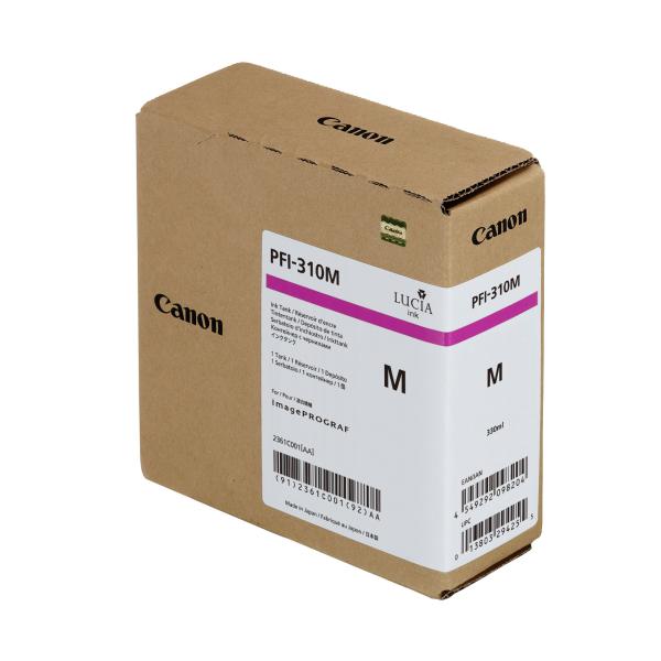 Canon tintenpatrone magenta pfi310m ipf tx-2000/300o/4000 330ml - Canon-pfi310m-4549292098204-02.jpg