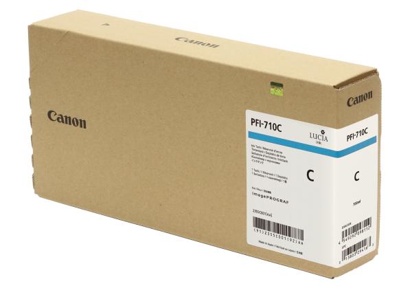 Canon tintenpatrone cyan pfi710c ipf tx-2000/300o/4000 700ml - Canon-pfi710c-4549292098112-02.jpg