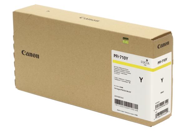 Canon tintenpatrone yellow pfi710y ipf tx-2000/300o/4000 700ml - Canon-pfi710y-4549292098150-02.jpg