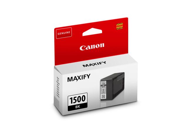 Canon tintenpatrone schwarz pgi-1500bk maxify mb2050/mb2350 400 s. - Canon-pgi-1500bk-4549292004236-02.jpg
