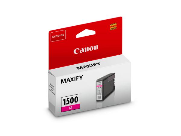 Canon tintenpatrone magenta pgi-1500m maxify mb2050/mb2350 300 s. - Canon-pgi-1500m-4549292004564-02.jpg