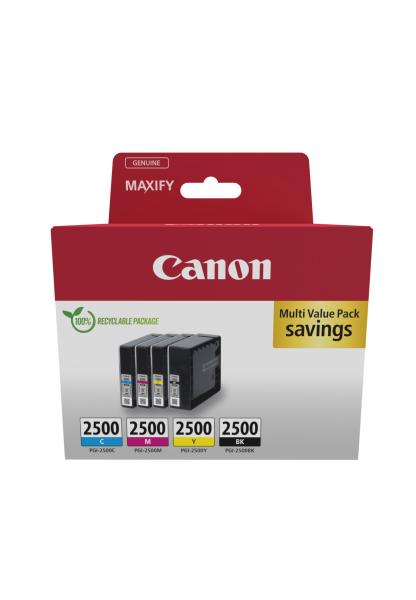 Canon multipack tinte bkcmy pgi-2500 maxify mb5050/5350 57.9ml - Canon-pgi-2500-8714574679044