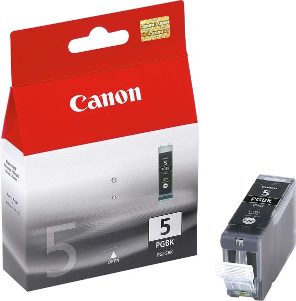 Canon tintenpatrone schwarz pgi-5bk pixma ip 5200 26ml - Canon-pgi-5bk-4960999273020