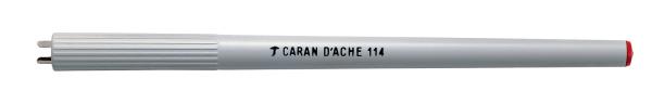Caran d'ache federhalter 114.000 grau pvc - Caran-dache-114000-7610186800078
