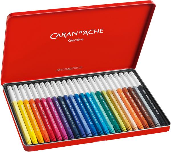 Caran d'ache filzstift fibralo m 185.324 24-farbig assortiert - Caran-dache-185.324-7610186303241-03.jpg