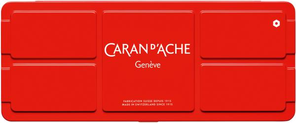 Caran d'ache deckfarbe gouache 2001.312 12 tuben metallbox, pinsel - Caran-dache-2001.312-7630002306157-02.jpg