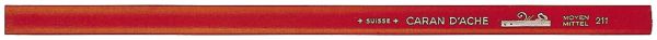 Caran d'ache bleistift zimmermann hb 211.272 rot, 25cm - Caran-dache-211272-7610186452727