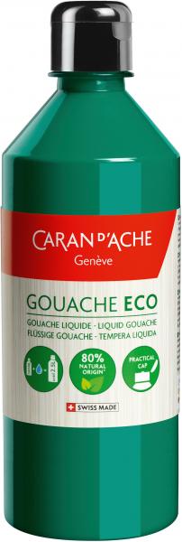 Caran d'ache deckfarbe gouache eco 500ml 2370.210 smaragdgrün flüssig - Caran-dache-2370210-7630002334723