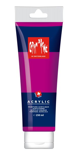 Caran d'ache acrylfarbe 250ml 2813.090 magenta - Caran-dache-2813090-7630002310093