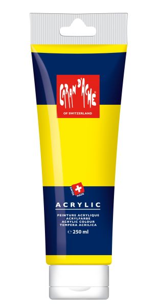 Caran d'ache acrylfarbe 250ml 2813.240 yellow - Caran-dache-2813240-7630002310185