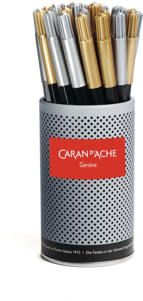 Caran d'ache farbstifte fancolor becher 285.103 metallic 30 stück - Caran-dache-285103-7630002318785