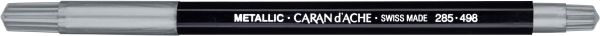 Caran d'ache fancolor faserschreiber 285.498 silber - Caran-dache-285498-7630002318747