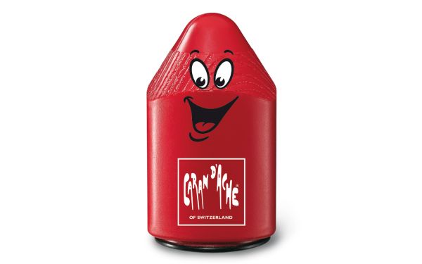 Caran d'ache doppelspitzer plastik 476.070 rot - Caran-dache-476070-7610186014864