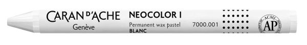Caran d'ache wachsmalkreide neocolor 1 7000.001 weiss - Caran-dache-7000001-7610186270017