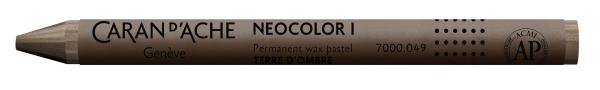 Caran d'ache wachsmalkreide neocolor 1 7000.049 umbra natur - Caran-dache-7000049-7610186270086