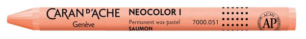 Caran d'ache wachsmalkreide neocolor 1 7000.051 lachsrot - Caran-dache-7000051-7610186270093