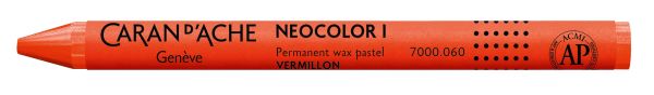 Caran d'ache wachsmalkreide neocolor 1 7000.060 zinnoberrot - Caran-dache-7000060-7610186270116
