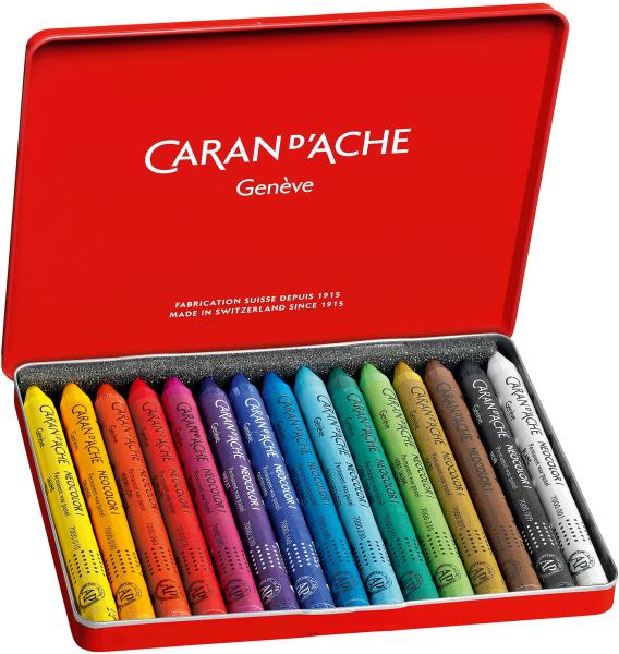 Caran d'ache wachsmalkreide neocolor 1 7000.315 15 farben metallbox - Caran-dache-7000.315-7610186223150-03.jpg