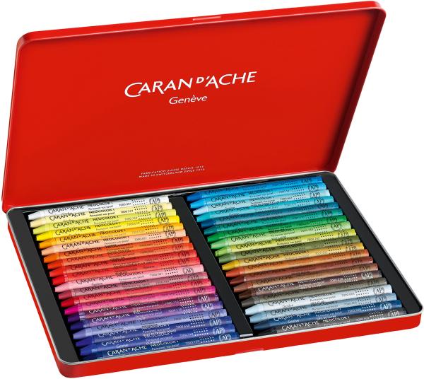 Caran d'ache wachsmalkreide neocolor 1 7000.340 40 farben ass. metallbox - Caran-dache-7000.340-7610186037542-03.jpg