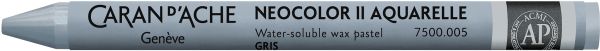 Caran d'ache wachsmalkreide neocolor ii 7500.005 grau - Caran-dache-7500005-7610186271588