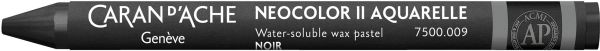 Caran d'ache wachsmalkreide neocolor ii 7500.009 schwarz - Caran-dache-7500009-7610186271625