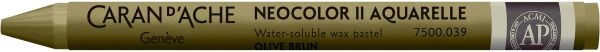 Caran d'ache wachsmalkreide neocolor ii 7500.039 olivbraun - Caran-dache-7500039-7610186271731