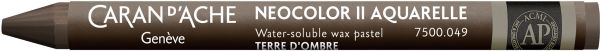 Caran d'ache wachsmalkreide neocolor ii 7500.049 umbrabraun - Caran-dache-7500049-7610186271762