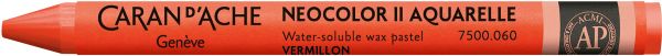 Caran d'ache wachsmalkreide neocolor ii 7500.060 zinnober - Caran-dache-7500060-7610186271816