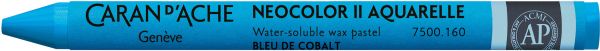 Caran d'ache wachsmalkreide neocolor ii 7500.160 kobaltblau - Caran-dache-7500160-7610186272042