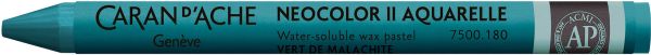 Caran d'ache wachsmalkreide neocolor ii 7500.180 malachitgrün - Caran-dache-7500180-7610186272080