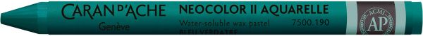 Caran d'ache wachsmalkreide neocolor ii 7500.190 grünblau - Caran-dache-7500190-7610186272097