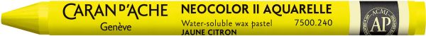 Caran d'ache wachsmalkreide neocolor ii 7500.240 zitronengelb - Caran-dache-7500240-7610186272219