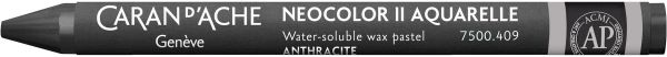 Caran d'ache wachsmalkreide neocolor ii 7500.409 anthrazit - Caran-dache-7500409-7610186272332