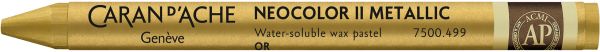 Caran d'ache wachsmalkreide neocolor ii 7500.499 gold - Caran-dache-7500499-7610186272370
